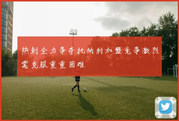 热刺全力争夺托纳利加盟竞争激烈需克服重重困难